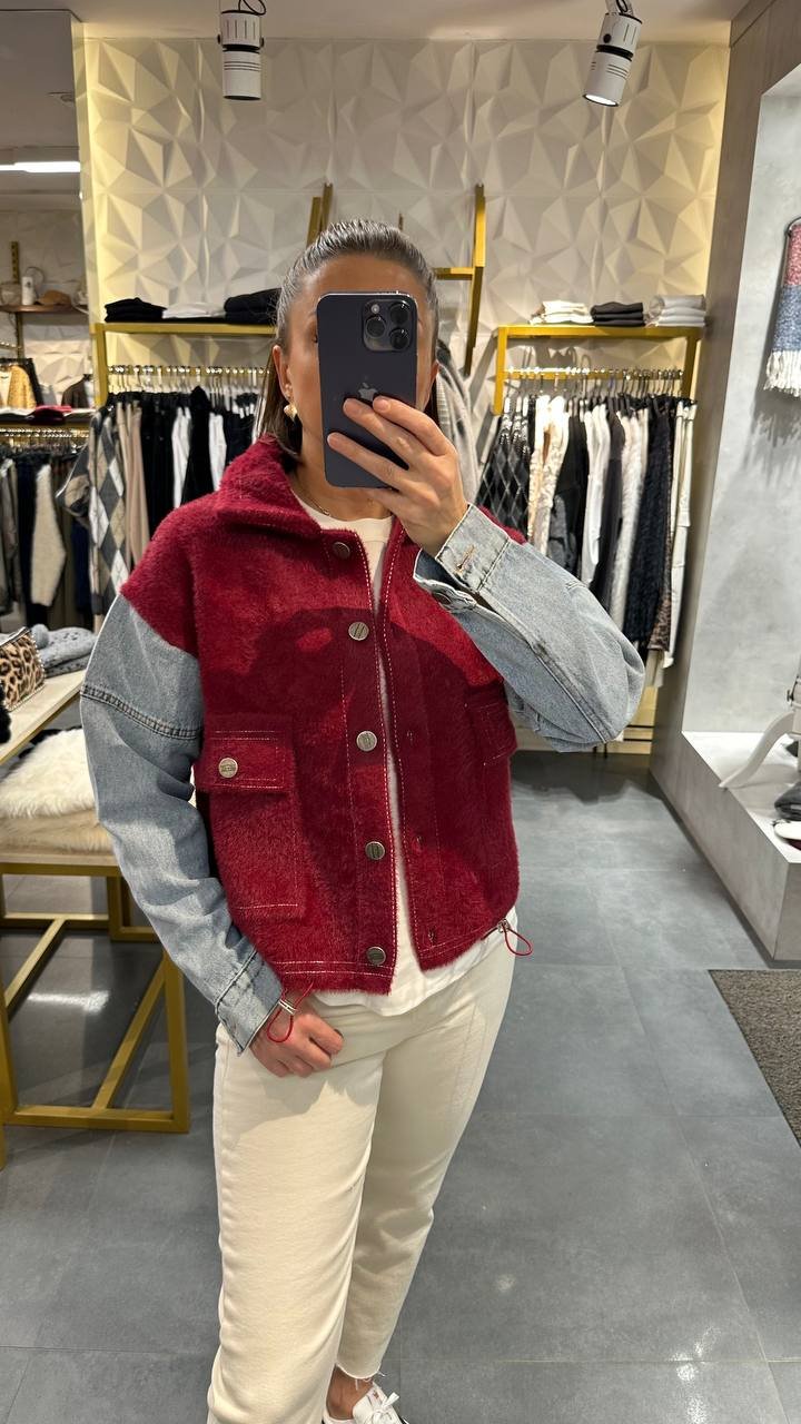 Denim Detay Hırka 6
